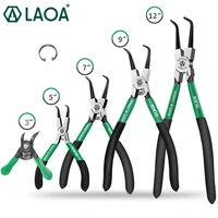 laoa 4pcs circlip clamp sets high quality circlip pliers snap ring circlip pliers spring clamp internal external pliers
