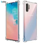 Силиконовый прозрачный чехол для Samsung Galaxy Note 10 Plus S20 Ultra S10 E S10e S9 A71 A51 A50 A30S