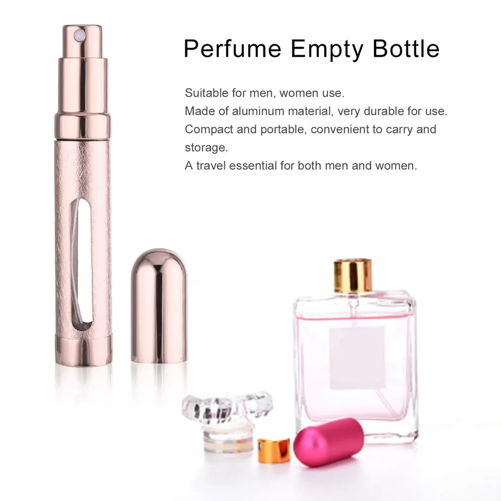 Портативный размер Модный Роскошный дорожный многоразовый мини флакон для духов
