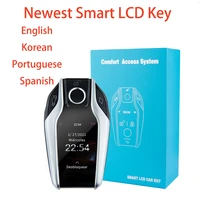 koreanportuguesespanish modified boutique smart remote car key lcd screen cf500 for bmwvwtoyotalexuskiafordaudiporsche