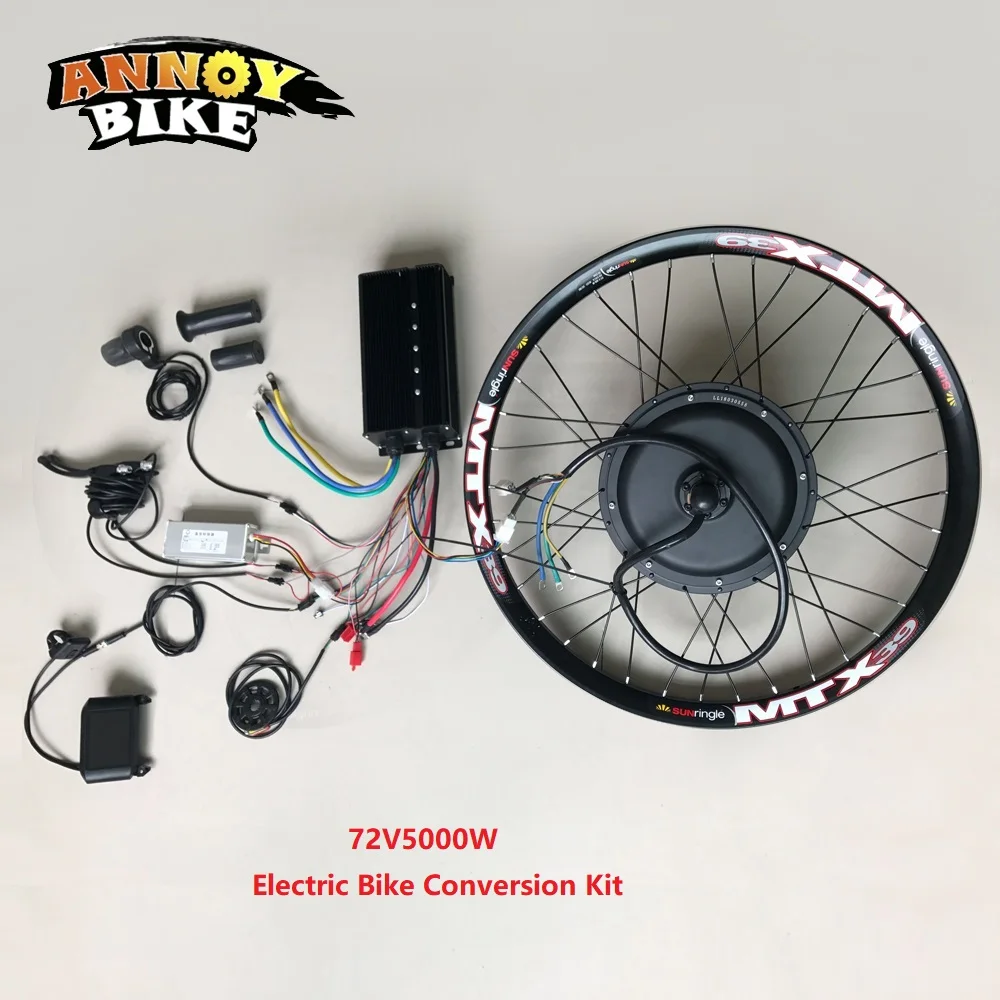 High Speed Electric DIY Motorcycle 72v 5000w bike Kit Bike Conversion Kit|electric conversion kit|electric kitkit electric |