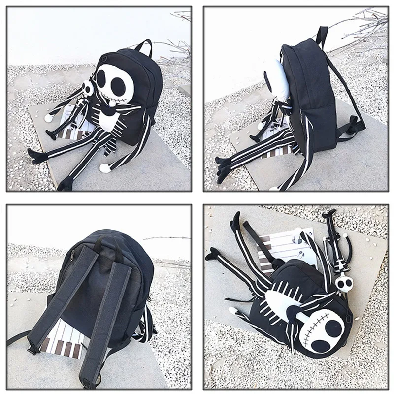 Модный рюкзак для Хэллоуина мужчин и женщин персонализированные уличные принты