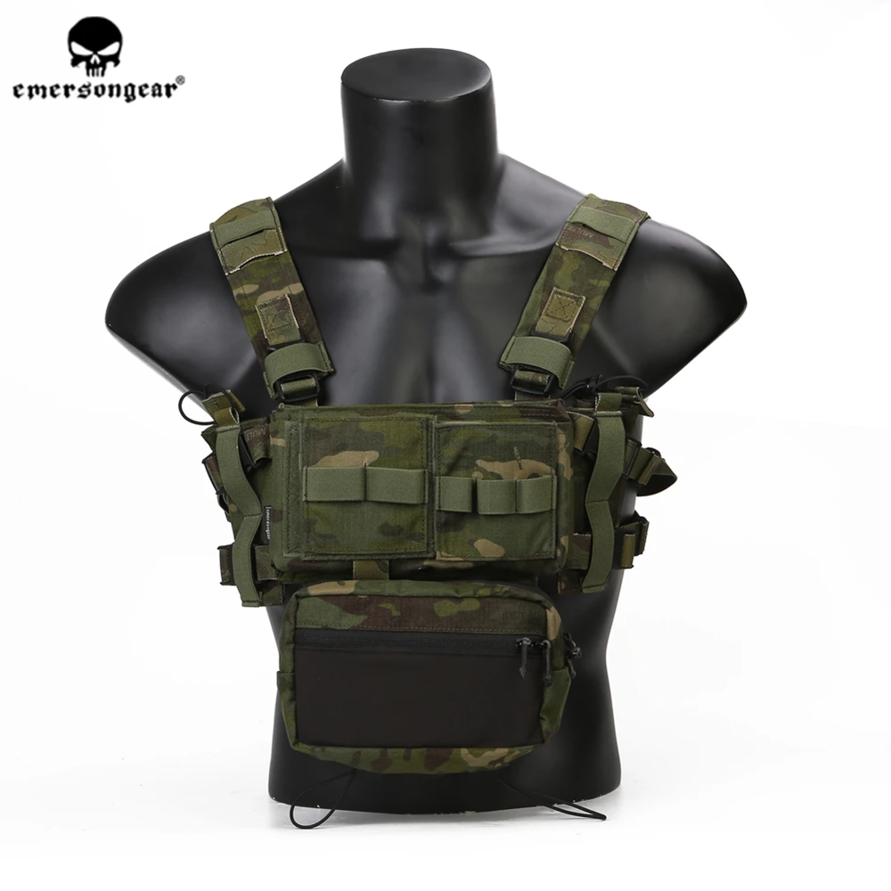 Emersongear Emerson двойной маг Чехол кобура точность Охота Тактический Магнитный чехол для SS жилет пластина Перевозчик страйкбол чехол для рации
