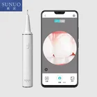 Умный визуальный ультразвуковой стоматологический скалер Youpin Sunuo T11pro, HD-эндоскоп для удаления зубов, эффективно очищает зубы, работает с приложением