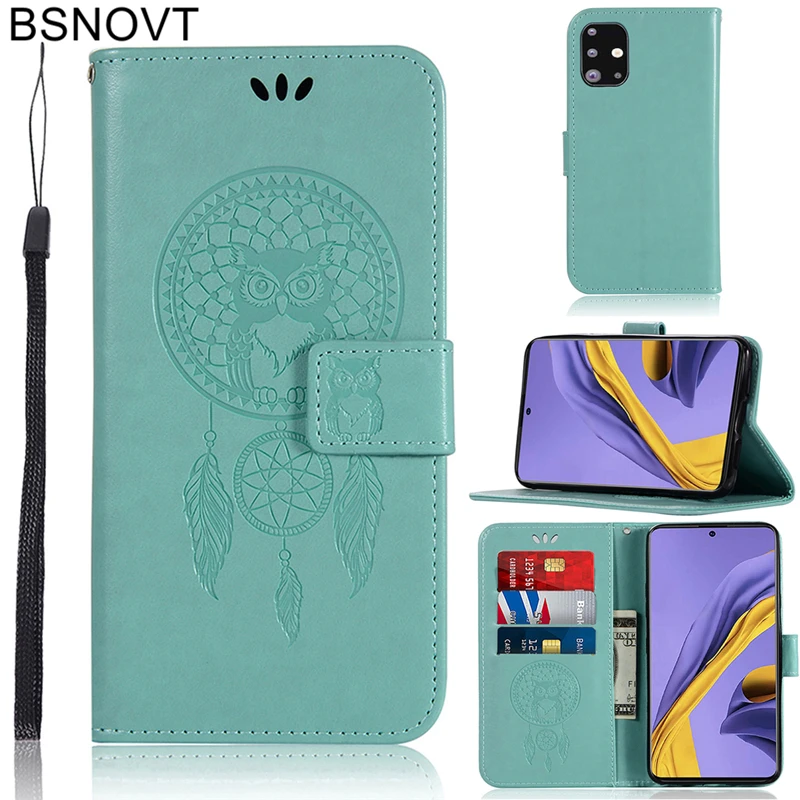 

For Samsung Galaxy A51 Case Soft Silicone Shell 6.5 inch Filp Wallet Leather Case For Samsung A51 Cover For Samsung A51 Case