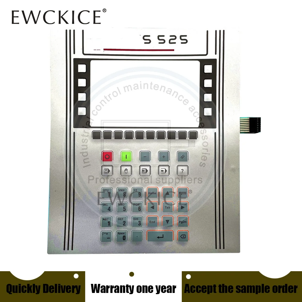 

NEW S525 SS2S 5525 5S2S HMI PLC Membrane Switch keypad keyboard