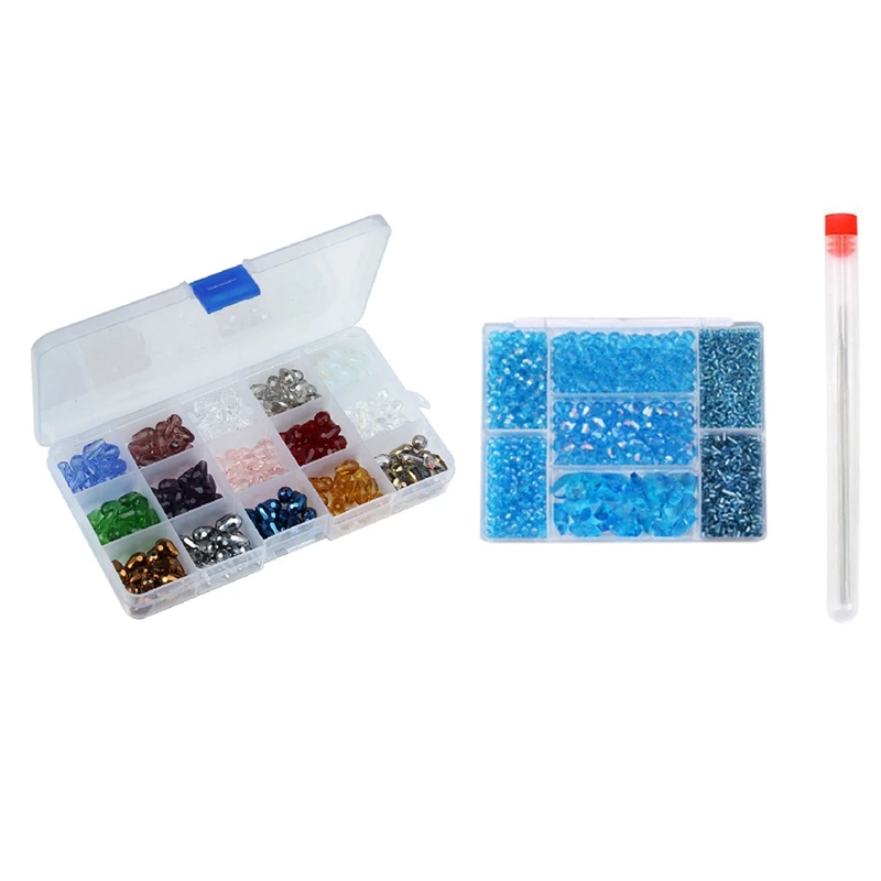 

2 Set Jewelry Accessories Charm Diy Bracelet Handmade Craft Bead Kit, A & B