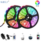 Светодиодная Водонепроницаемая ленсветильник, 12 В, 510 м, 16 миллионов цветов