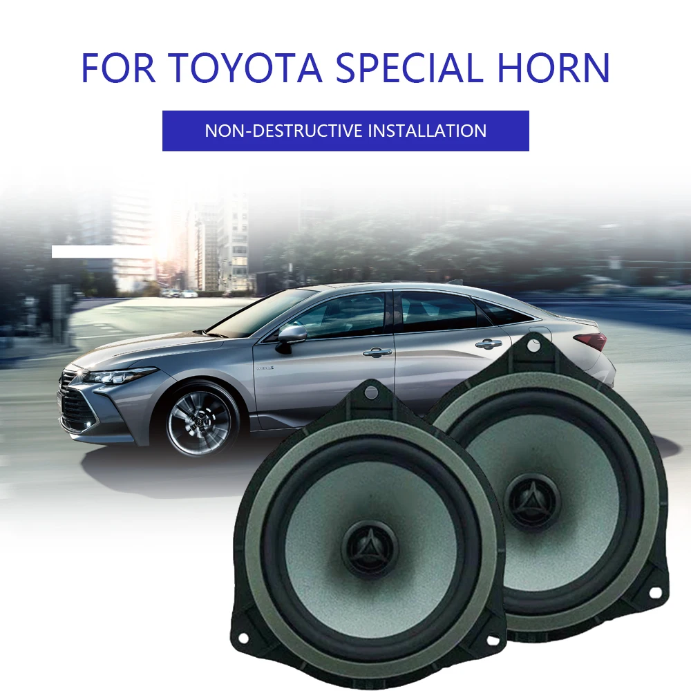 

Coaxial midrange tweeter For Toyota FJ RAV 4 REIZ PRIUS CROWN COROLLA camry series Hi-Fi rear door speaker audio stereo horn