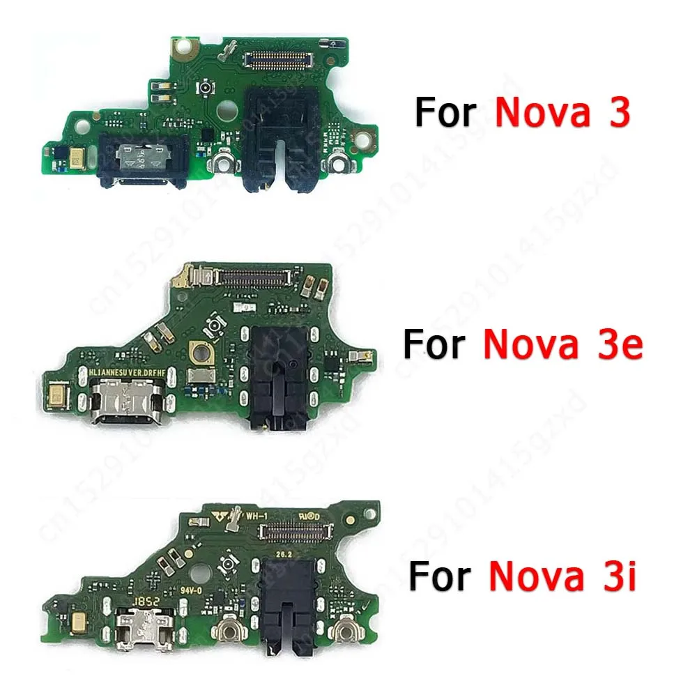 

Оригинальная зарядная Плата Usb для Huawei Nova 3i 3e 3, плата для зарядного порта, шлейф, гибкий кабель, печатная плата, док-разъем, запасные части
