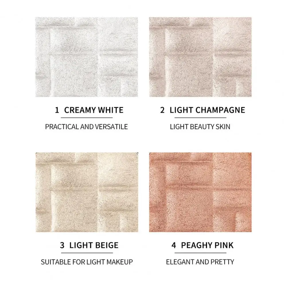 

13g Highlighter Powder Multi-Use Glitter Blends Easily Sheer Shiny Highlighter for Girl