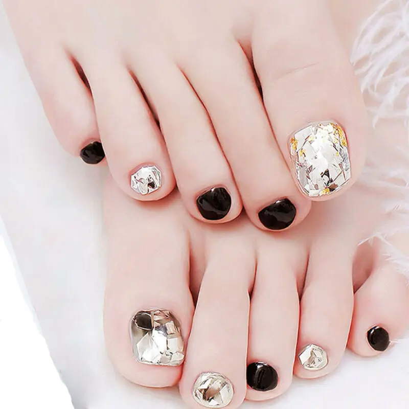 6 цветов/комплект 3D Блестки для дизайна ногтей|Стикеры и наклейки| |