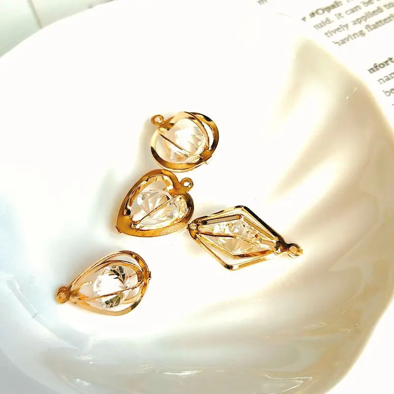 Европейские и американские металлические инкрустированные цирконами модные