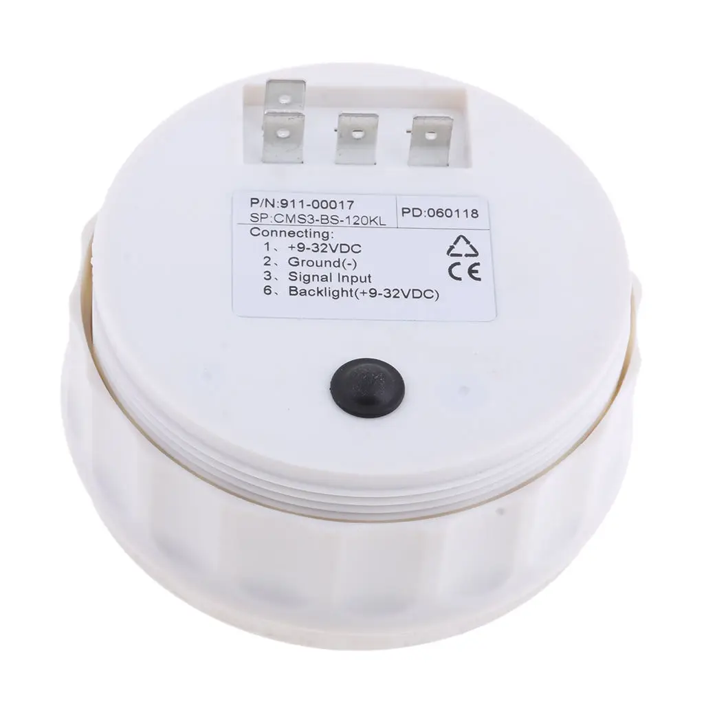 85 мм 0-120 км/ч IP67 GPS Спидометр Датчик аксессуар для лодки морской грузовик