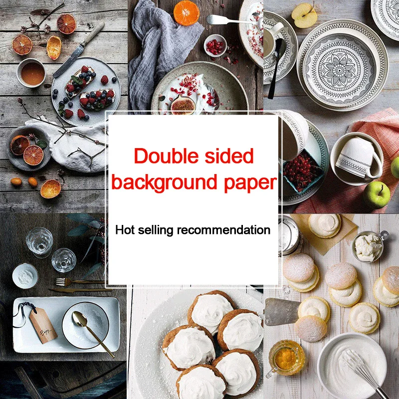 

Photo Studio 58X86cm 2sides Photography Backdrops Waterproof Marble Background for Photocall Props Photo Christmas Art Paper