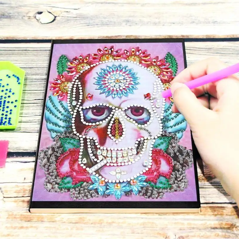 Альбом для рисования стразами сделай сам 50 страниц|Алмазная мозаика и вышивка| |