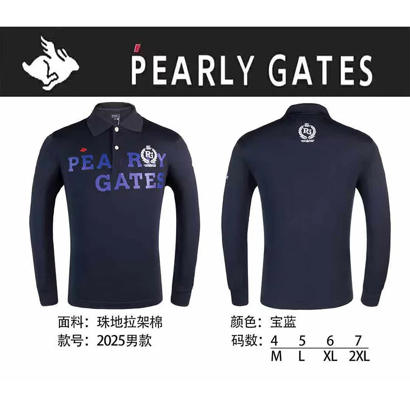 

Golf shirt men polo long sleeve golf clothing autumn