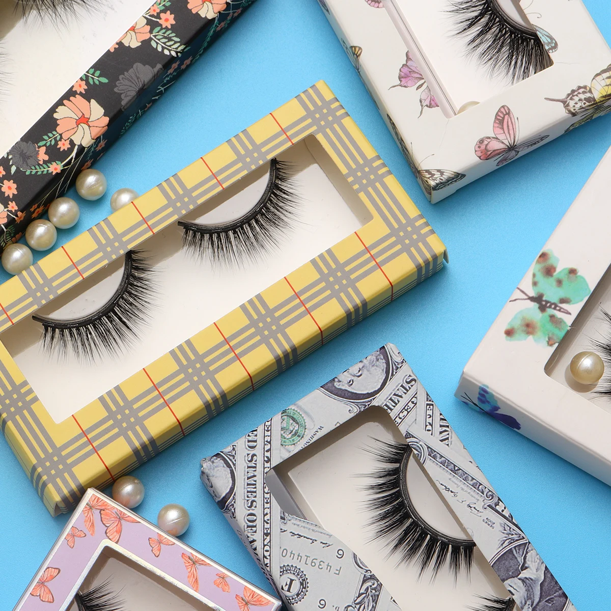 

3D Faux Mink Magnetic Eyelash With Custom Lash Box