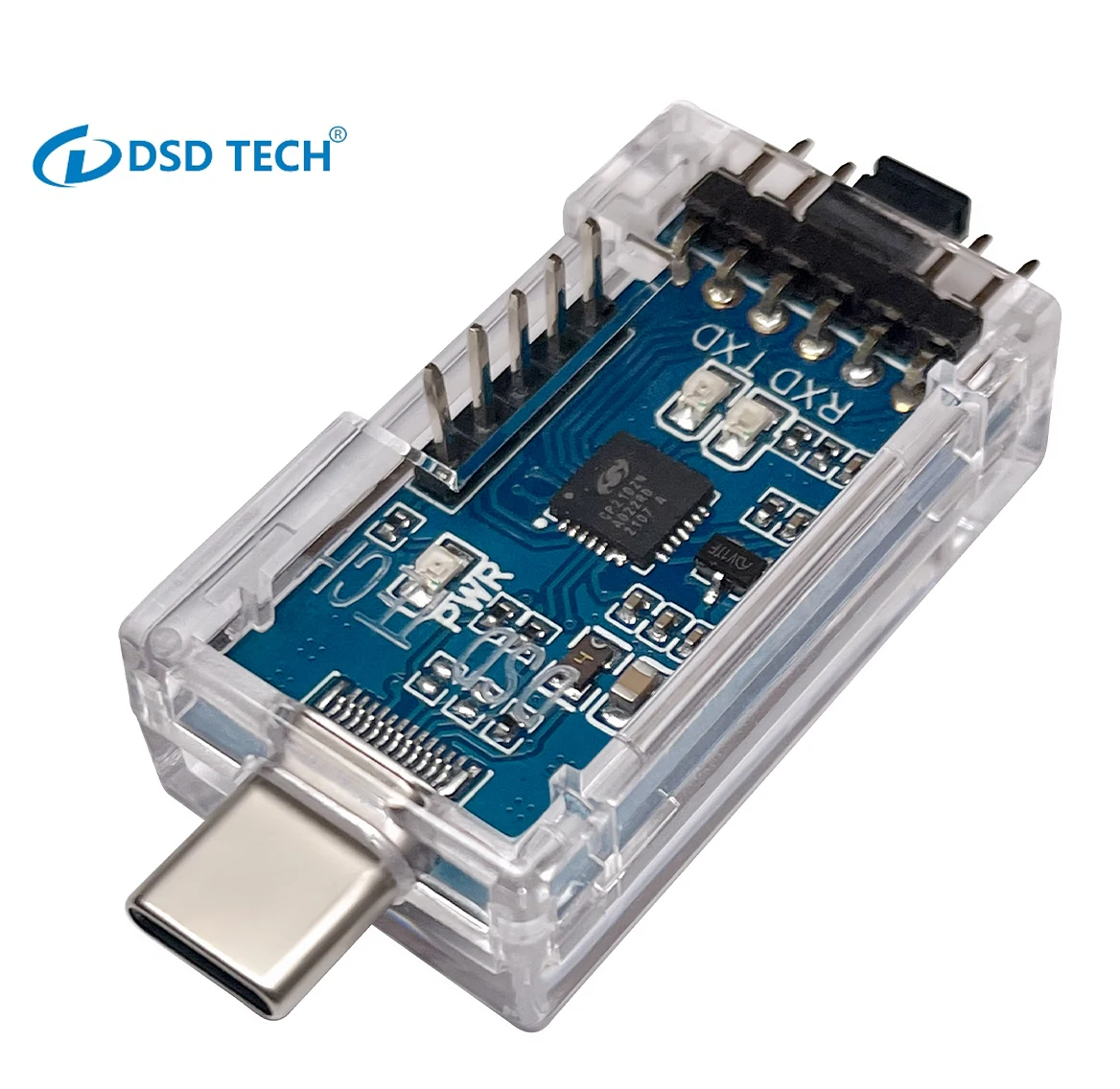

DSD TECH SH-U09B3 USB Type C to TTL Serial Adapter with CP2102N Chip