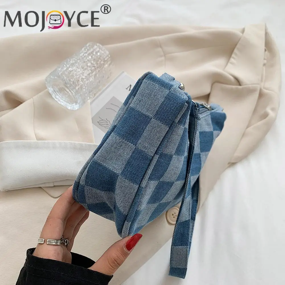 

Женские стильные сумки через плечо с принтом в клетку, повседневная сумка для отдыха, деловая сумка для покупок, сумки