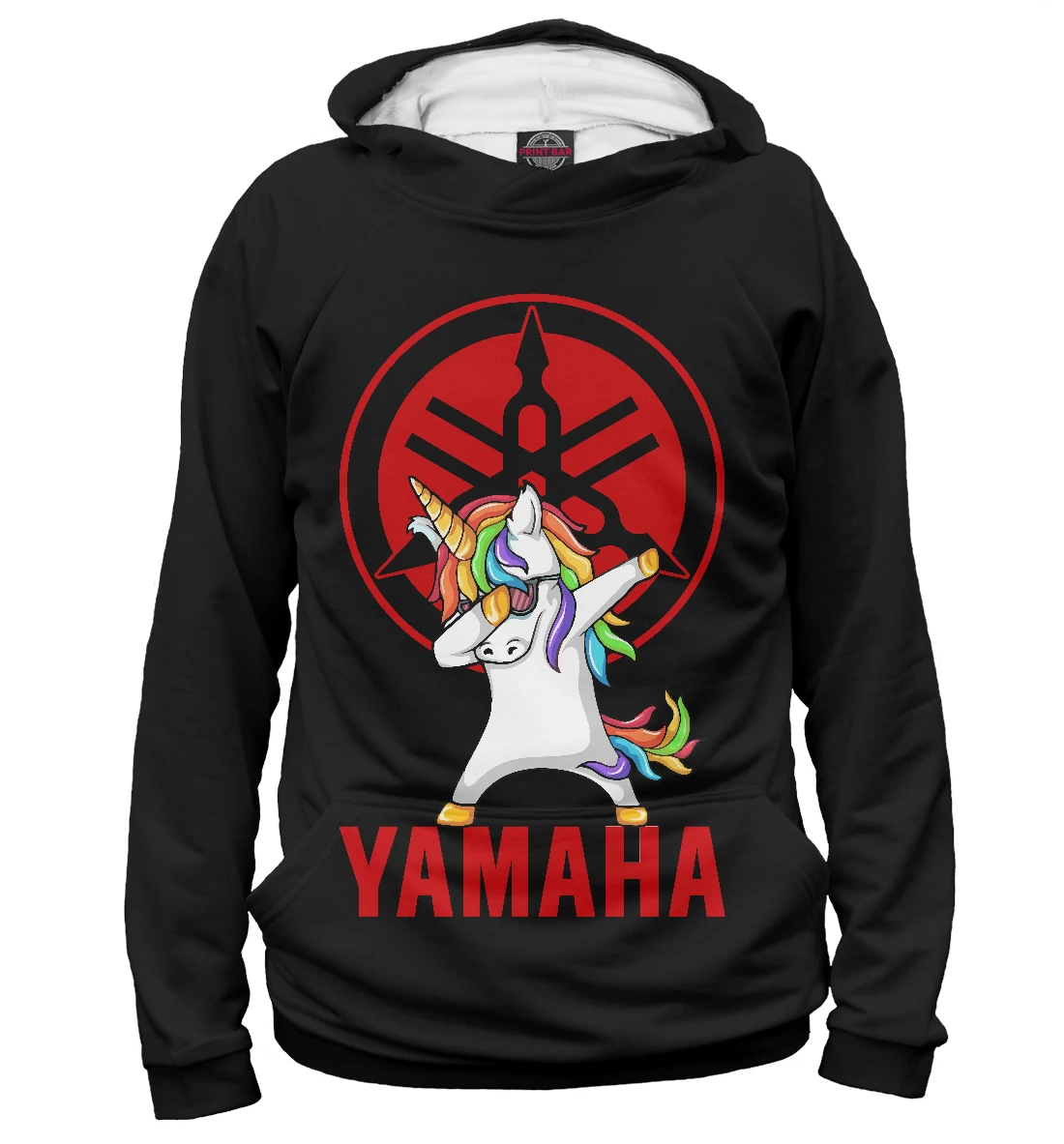 Худи толстовка Yamaha (Авто и Мото) | Мужская одежда