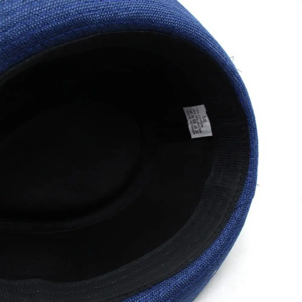 

Men Solid Color Wide Brim Fedora Felt Hat Panama Cap Boater Summer Beach Sunhat