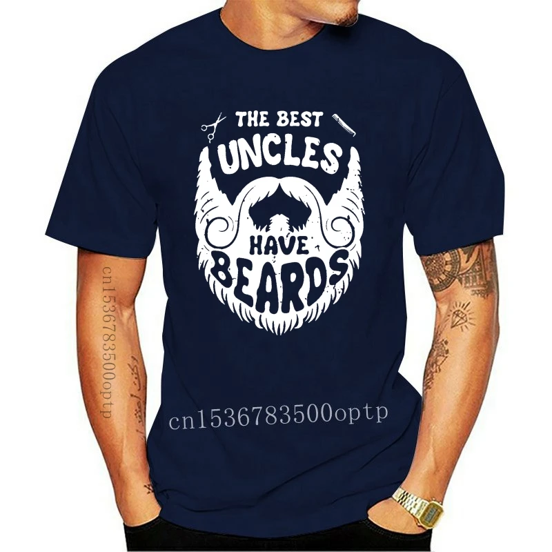 

New Men's The Best Uncles Have Beards Bearded Uncle T Shirt Men Women Short Sleeve Tee Street Plus Size TEE Shirt