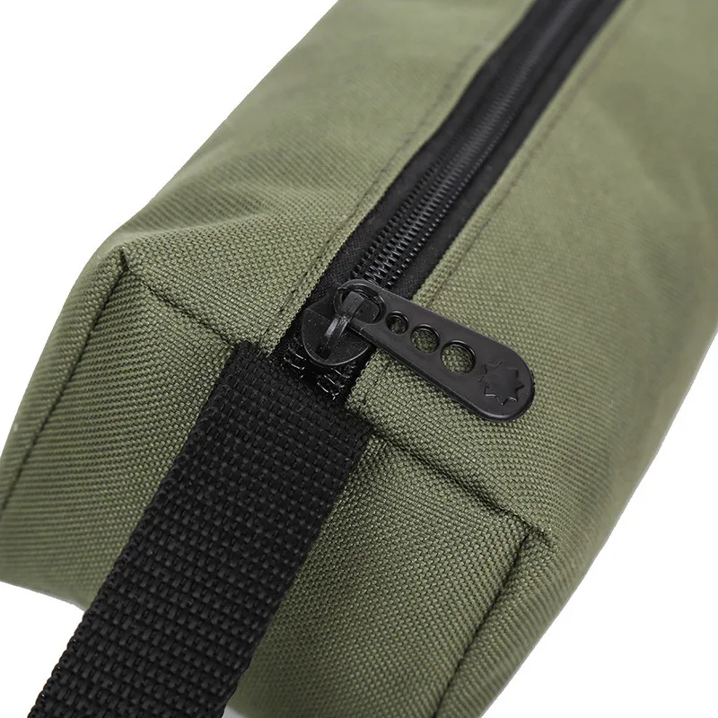 

Oxford Canvas Waterproof Storage Hand Tool Bag Screws Nails Drill Bit Metal Parts Fishing Travel Makeup Organizer Pouch Bag Case