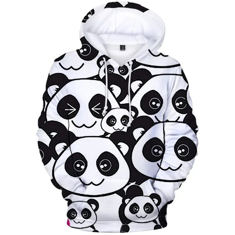 

New Creative Chinese Panda Men Women Hoodies Sweatshirt Harajuku 3D Printed Pattert Cute Pullovers Fashion Autumn Clothes