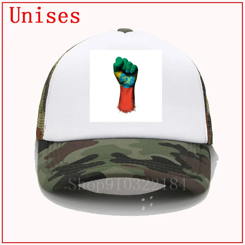 Флаг Эфиопии на поднятом сдавленном Кулаке креативный продукт популярный спрос