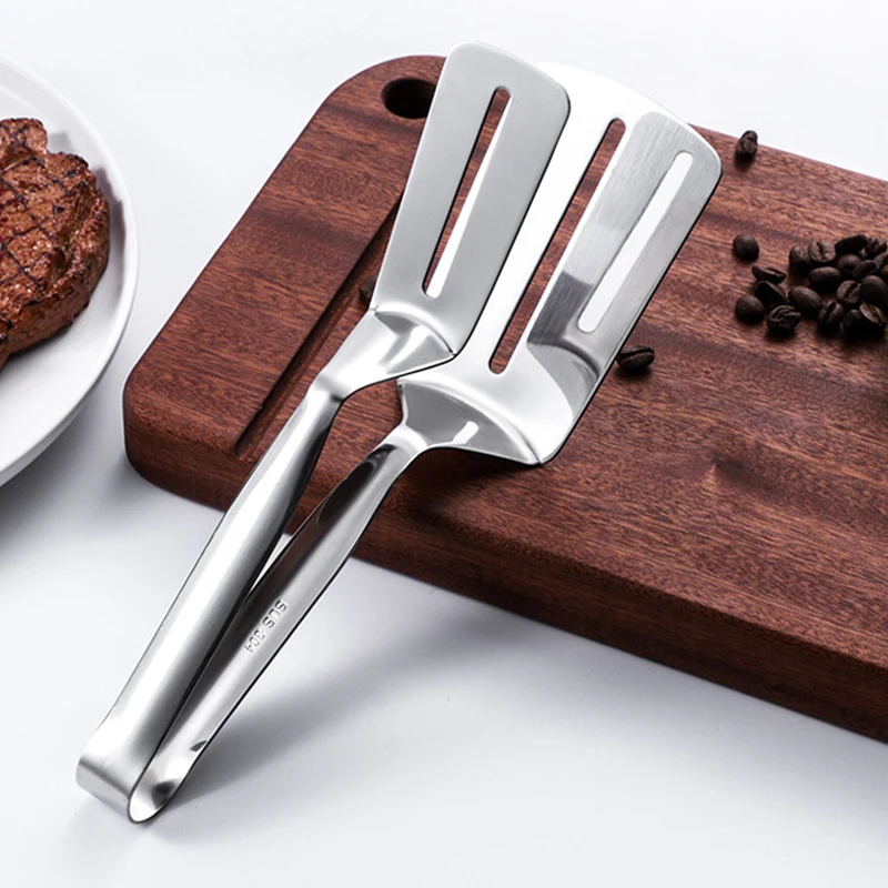 304 нержавеющая сталь утолщенный стейк клип барбекю хлеб открытый кухонная