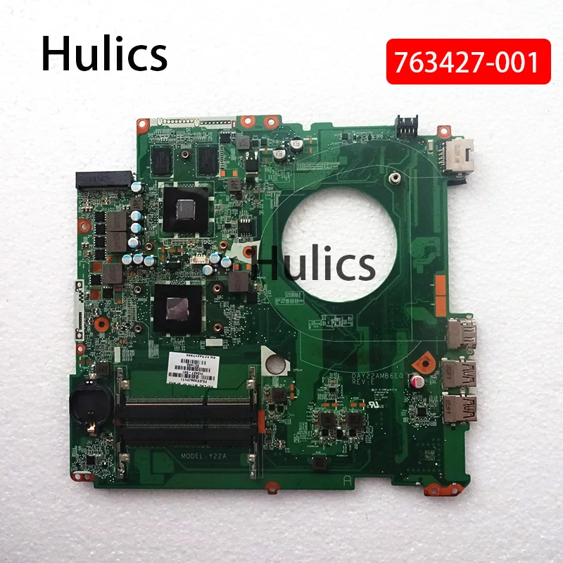 Hulics оригинальный 763427 001 501 601 для HP 17 F серии Материнская плата ноутбука A8 6410