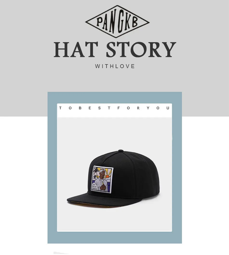 PANGKB бренд PACENSTEIN Кепка черная хлопковая модная хип-хоп кепка snapback для мужчин женщин и взрослых Повседневная Солнцезащитная бейсбольная кепка Bone