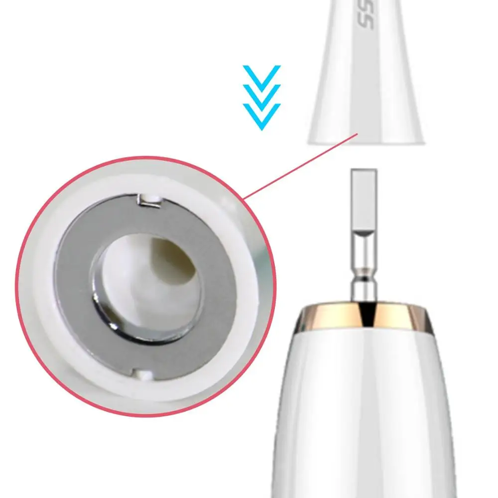 4 шт./лот HX6064 Вибрирующая зубная щетка Сменная головка для Philips Sonicare proresyota Xiaomi HX6013