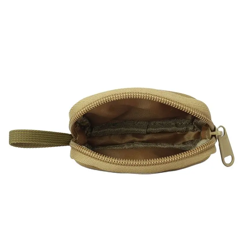 Outdoor Supplies Triangle Buckle Square Parts Bag Earphone Bag MOLLE System Small Hanging Bag