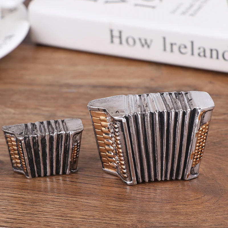 

DIY Toy Telephone Radio Phonograph Accordion for Doll House Decor Model Toys New~