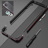 bumper case for xiaomi 11 mi 11 metal aluminum frame luxury shockproof phone metal accessories
