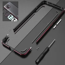 Bumper Case For Xiaomi 11 Mi 11 Metal Aluminum Frame Luxury Shockproof Phone Metal Accessories