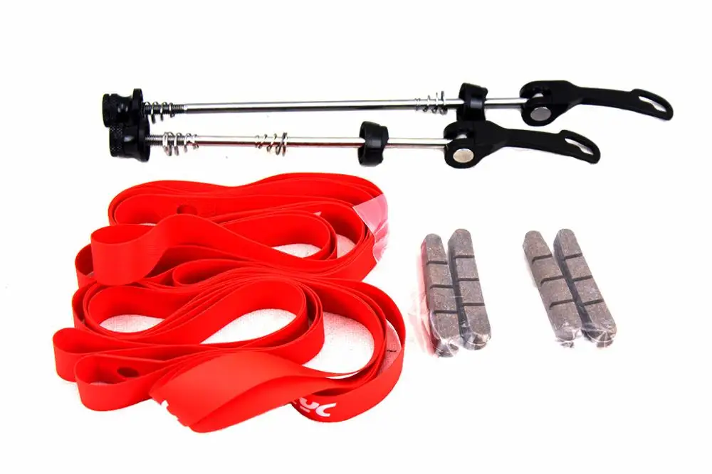 Колеса для шоссейного велосипеда из углеродного волокна 60 мм 700C Powerway R36 ступица