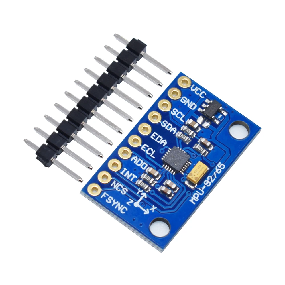 3 5V IIC оригинальный MPU 9255 заменить 6050 9150 9250 9DOF 9 оси гироскопа Акселерометр