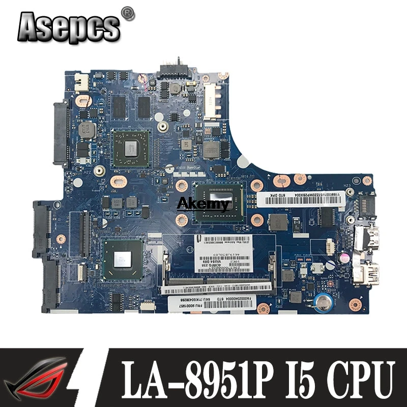 Бесплатная доставка LA 8951P материнская плата для ноутбука For Lenovo S300 с процессором i5