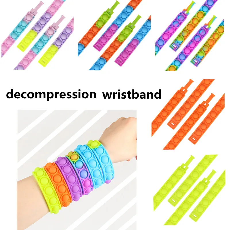 

2021New Wristband Rat Control Pioneer Fun Color Silicone Wristband Wholesale Puzzle Stress Relief Toys L Am A Master
