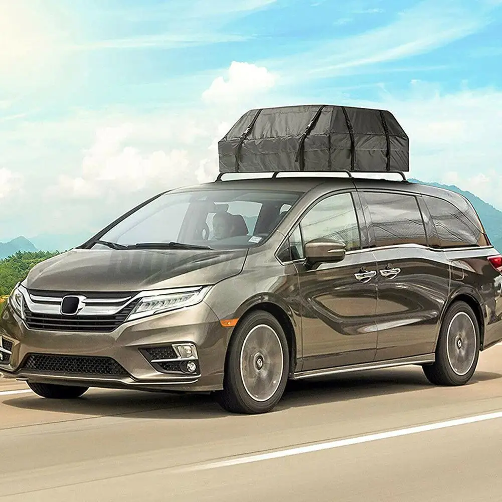 

420D PVC Car Roof Bag Carrier Waterproof Military Grade Duty For Most Material Dustproof Storage Bag Cars RoofBag Heavy O4V7