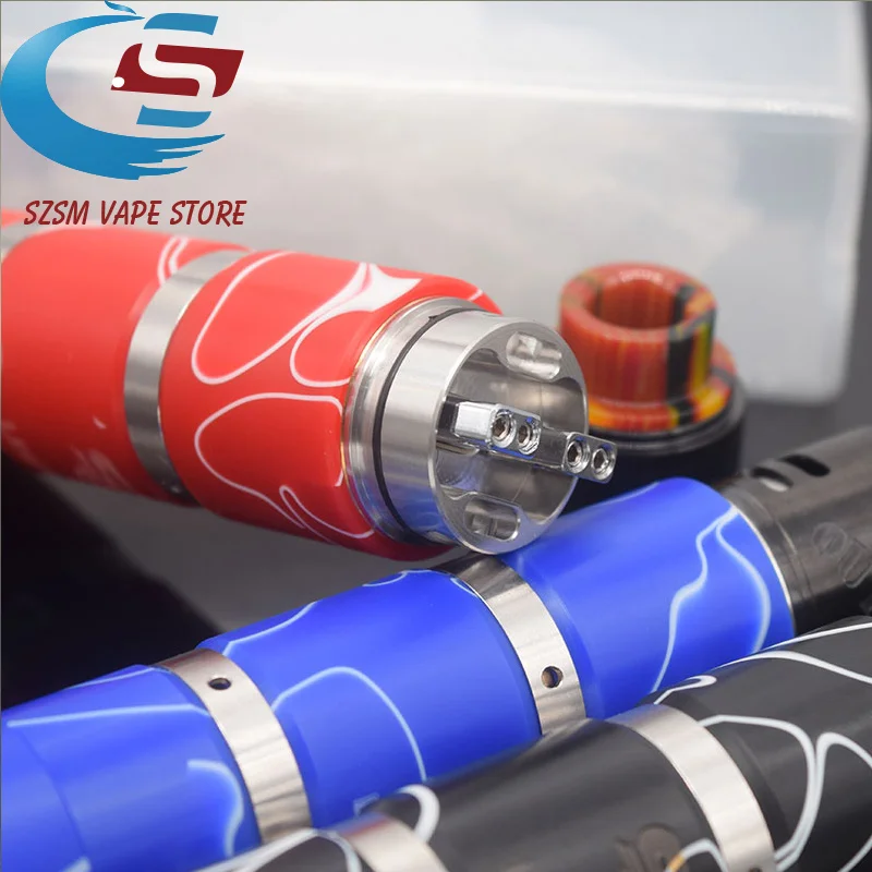 Набор sob 18650 аккумулятор испаритель механический вейп 26 мм латунный набор