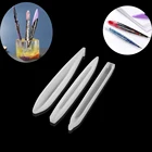 Прозрачная шариковая ручка ручной работы силиконовая форма УФ смола эпоксидная ручка держатель смола литье формы для DIY ремесло Смола Изготовление ювелирных изделий