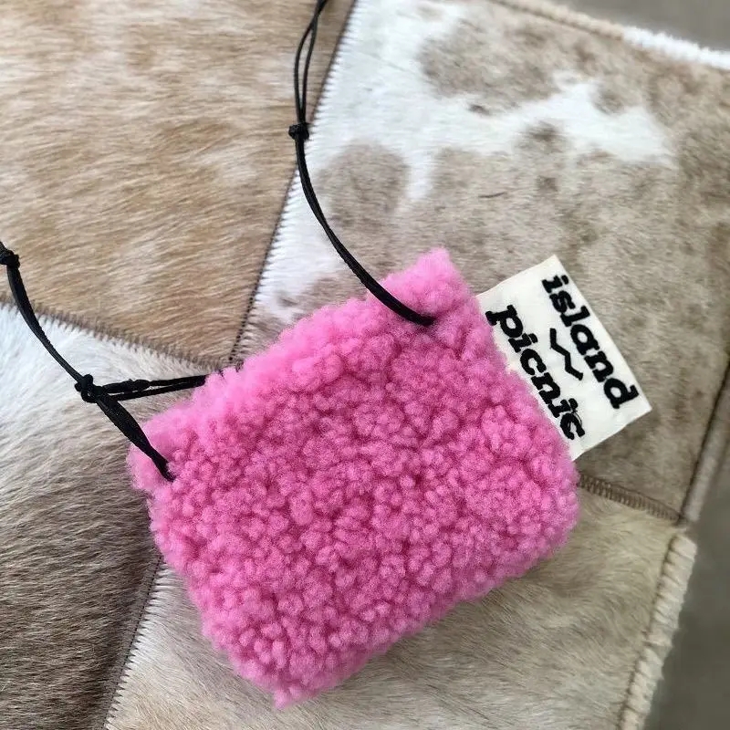 Новинка 2020 женская сумка шерстяная через плечо простая и милая маленькая