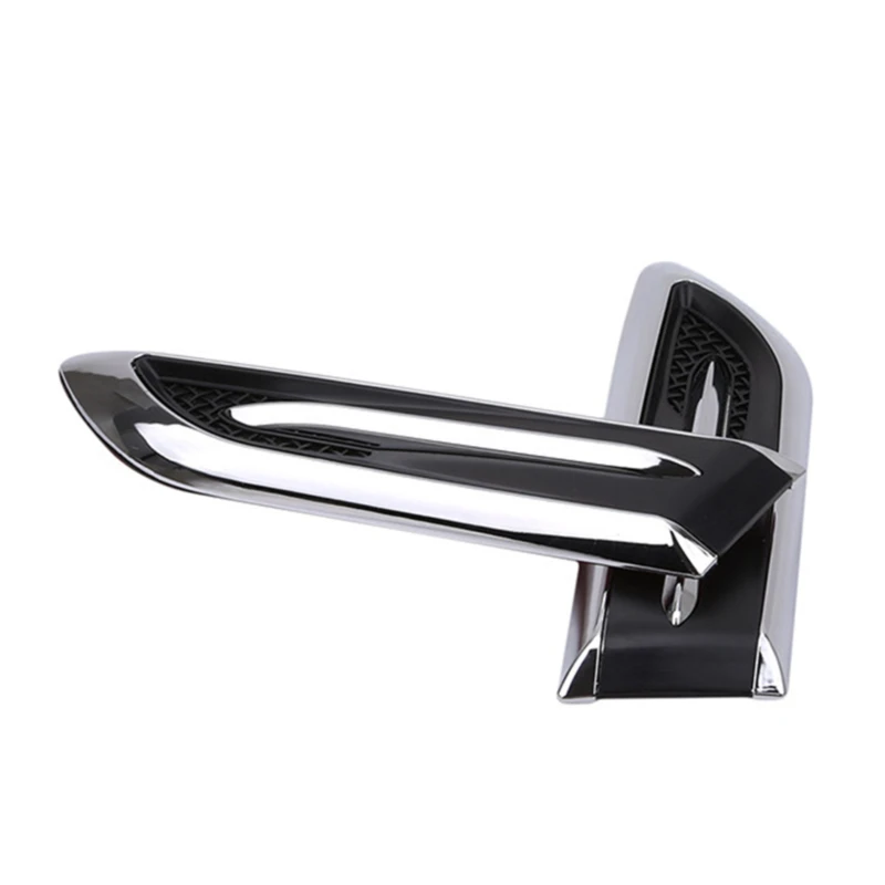 

Car Exterior Decoration Car Hood Stickers Black Universal Side Air Intake Flow Vent Cover Decorative Car-styling