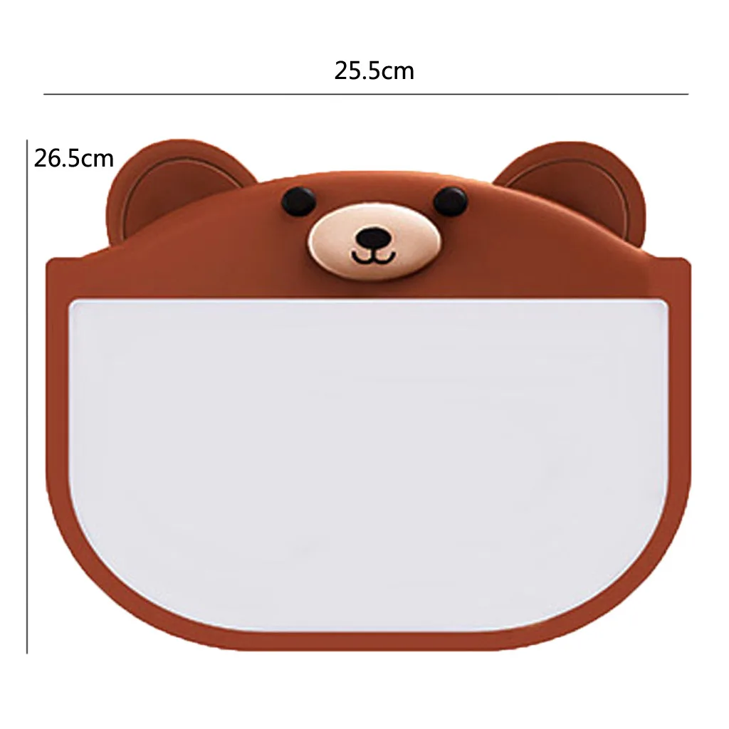 

Children Cute Cartoon Bear Face Transparent Shield for Kids Reusable Protective Face Masks Comfortable Durable and Easy To Clean