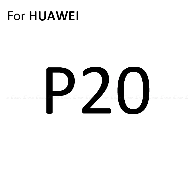 For P20 5D изогнутое закаленное стекло для HuaWei mate 30 RS View 20X5G Honor P20 P30 Pro Lite Полное покрытие Защитная пленка для экрана - Цвет: For P20