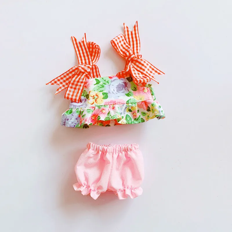 

[MYKPOP]KPOP Doll's Clothes & Accessoires - Summer Clothes 2pcs Set for 20cm Dolls(without doll) Fans Collection SA21051802